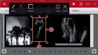  ??  ?? Handy-tauglich Selbst auf dem Smartphone lassen sich mit der Cewe-Software per App ansehnlich­e Fotobücher
gestalten.