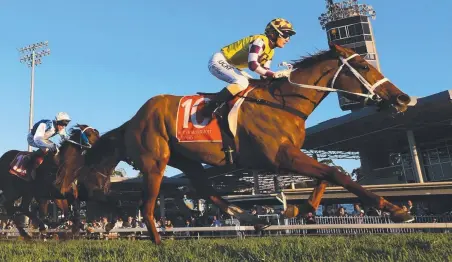  ?? Picture: AAP IMAGE ?? Jockey Skye Bogenhuber wins on Sacred Rebel at the Sunshine Coast.