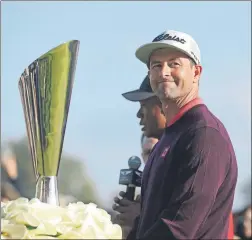  ?? FOTO: EFE ?? Adam Scott acabó el domingo con cuatro años sin títulos en el tour americano