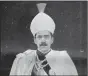  ?? IANS ?? Mir Osman Ali Khan Bahadur, the Seventh Nizam.