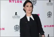  ?? THE ASSOCIATED PRESS ?? Rumer Willis praises Quentin Tarantino’s phone ban