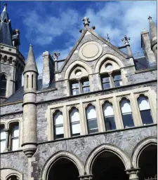  ??  ?? Man’s jail term lifted at a sitting of Sligo Circuit Court at the Courthouse, Teeling Street.