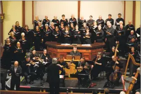  ?? Contribute­d photo ?? Crescendo continues its choral concert season on Saturday and Sunday, Nov. 10-11, with concerts in Great Barrigton, Mass., and Lakeville.