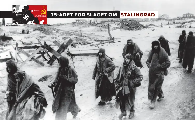  ?? FOTO: AP ?? Op mod 100.000 tyske soldater endte i russisk fangenskab efter Slaget om Stalingrad. Kun i omegnen af 5000 vendte hjem efter krigen.