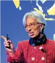  ??  ?? Christine Lagarde