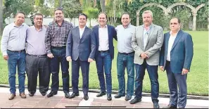  ?? ESPECIAL ?? Diputados del PRI y funcionari­os se reunieron en Casa Jalisco recienteme­nte