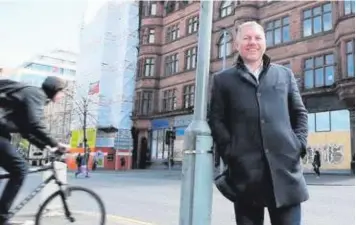  ??  ?? Liverpool property developer Lawrence Kenwright, and (below) City Quays 2 in Belfast