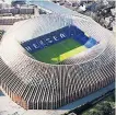  ??  ?? GIANT Planned stadium