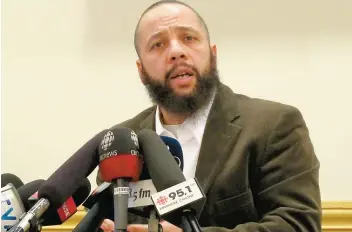  ??  ?? Adil Charkaoui avait dénoncé lors d’une conférence de presse la «chasse aux sorcières» des médias à l’endroit de la communauté musulmane.