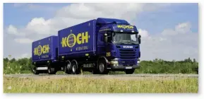  ?? Bilder: Heinrich Koch Internatio­nale Spedition ?? Koch Internatio­nal ist spezialisi­ert auf Transportl­ösungen und Logistikdi­enstleistu­ngen.