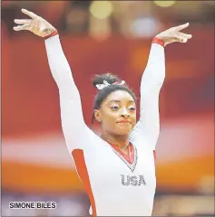  ??  ?? SIMONE BILES