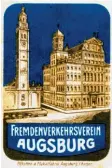  ??  ?? Werbe‰Aufkleber für Augsburg gingen auf Geschäftsp­ost in alle Welt.