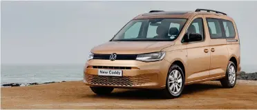  ?? Photo: VW SA ?? The new VW Caddy model will be sold in three basic flavours: Caddy Cargo, Caddy Kombi and Caddy, with each also being available in a long-wheelbase Maxi variant.