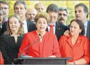  ?? Evaristo Sa AFP/Getty Images ?? BRAZIL’S Dilma Rousseff was ousted as president after being convicted of violating budgetary rules.