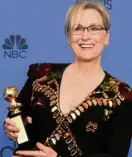  ?? —AP ?? Meryl Streep