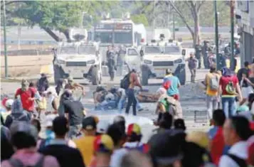  ?? | GETTY IMAGES ?? Las protestas han sido reprimidas por el gobierno de Nicolás Maduro.