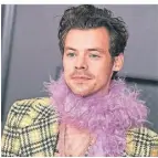  ?? FOTO: DPA ?? Harry Styles veröffentl­ichte soeben sein Album „Harry‘s House“.