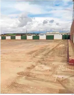  ?? M.H. ?? Campo de fútbol de Teba que todavía no ha sido recuperado.