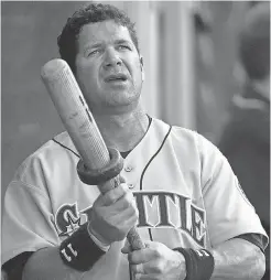  ??  ?? Edgar Martinez hit .312 over the course of his 18-year career with the Mariners. 2003 PHOTO BY ROBERT HANASHIRO/ USA TODAY