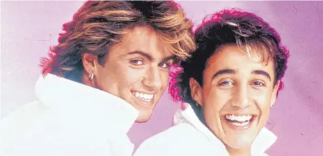  ?? FOTO: IMAGO ?? Die Poster-Boys fürs Mädchenzim­mer der 80er-Jahre: Die Wham!-Stars George Michael und Andrew Ridgeley (rechts).