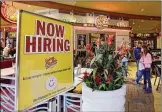  ?? ALAN DIAZ / AP ?? According to a survey, most small business owners in the United States say there are “few or no qualified applicants” for the jobs they have open right now.