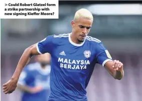  ??  ?? Could Robert Glatzel form a strike partnershi­p with new signing Kieffer Moore?