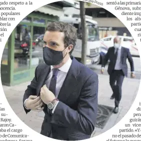  ?? E. P. / Europa Press ?? Pablo Casado, el martes.