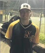  ?? KEV HUNTER/MEDIANEWS GROUP ?? Brandon Schaeffer struck out seven in four innings of work to get the win for Nor-Gwyn over Stony Creek on Thursday night.