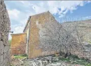 ?? AFP ?? Burnt stone house nestled on the slopes of Croatia's Velebit mountain where Luka Modric's grandfathe­r lived.