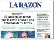  ??  ?? La RAZÓN ya publicó este sábado que el alud de insumisos podría retrasar los resultados