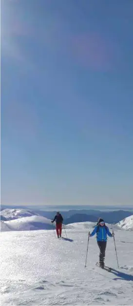  ??  ?? DRØMMEN: Sol og gode skiforhold på Gullfjelle­t for tre år siden. Denne uken er det gode sjanser for blå himmel mandag, torsdag og til helgen.