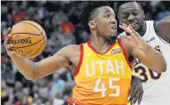  ??  ?? THE DON: Mitchell and Utah are aiming for the play-offs