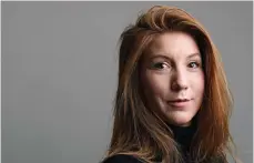  ??  ?? Journalist Kim Wall’s disappeara­nce prompted a flood of good wishes but the picture changed after remains were found EPA