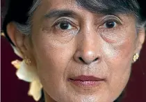  ?? AP ?? UN expert Chris Sidoti says that Nobel laureate Aung San Suu Kyi can not escape responsibi­lity for failing to act over the violence against the Rohingya Muslim minority.
