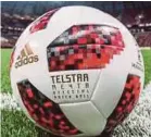  ??  ?? The ‘Telstar Mechta’ ball