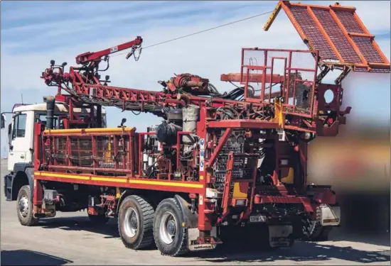  ??  ?? Truck-mounted drilling rigs offered for sale through Industrial Marketing.