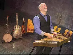  ?? COURTESY OF JOHN MCCUTCHEON ?? Multi-instrument­alist John McCutcheon returns to World Records Saturday in support of his latest release, “Together,” a collaborat­ion with fellow folk singersong­writer Tom Paxton.