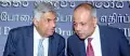  ?? PIC BY PRADEEP PATHIRANA ?? Prime Minister Ranil Wickremesi­nghe in a conversati­on with the Minister of Law and Order Sagala Ratnayake at the ceremony
