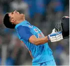  ?? ?? Shubman Gill’s 126 was 60 more than New Zealand managed in total.