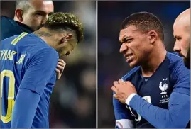  ?? (Photo AFP) ?? Le PSG ne prend aucun risque aujourd’hui avec Neymar et Mbappé.