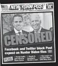  ?? ?? TOOK ’EM LONG ENOUGH: The New York Times finally acknowledg­ed authentica­tion of Hunter Biden’s emails well over a year after The Post had the story.