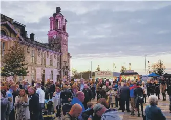  ??  ?? Sunderland launching its City of Culture bid in Keel Square.