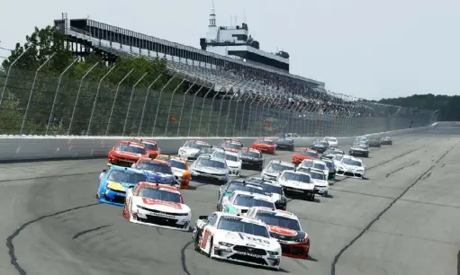  ?? Associated Press ?? NASCAR’s Cup Series is set to run back-to-back races Saturday and Sunday at Pocono Raceway in Long Pond, Pa.