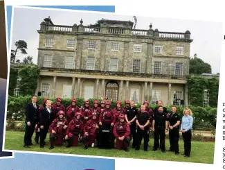  ?? ?? Welcome: Scientolog­y’s Saint Hill base where West Sussex Fire Service trained, left. Far left: Frazer Visser with Tom Cruise