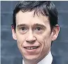  ??  ?? DANGER Rory Stewart