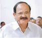  ??  ?? M. Venkaiah Naidu