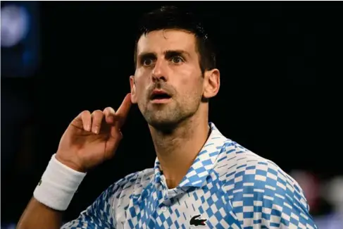  ?? (Getty) ?? Novak Djokovic has won a ll nine of his previous Austra l ian Open finals