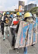  ??  ?? Nuevas marchas en Caracas.