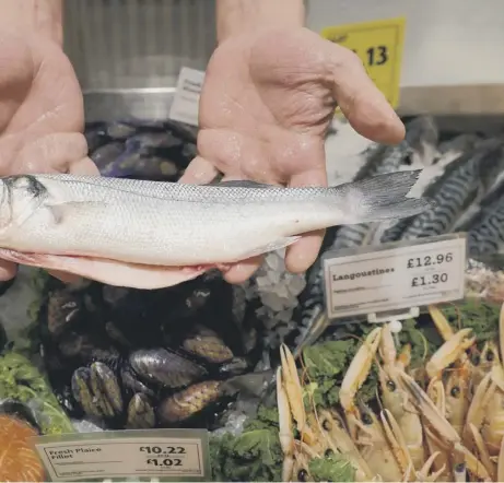  ?? ?? 0 Customers often admire magnificen­t counter displays before saying, “Two fillets of haddock, please”.