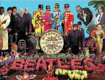  ?? PHOTO PROVIDED ?? Shown above is a promotiona­l image for the Sgt. Pepper’s Lonely Hearts Club Band 50th anniversar­y concert on Friday at Caffe Lena in Saratoga Springs.